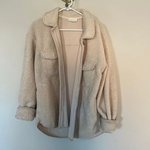 S/M Wishlist cozy button up jacket